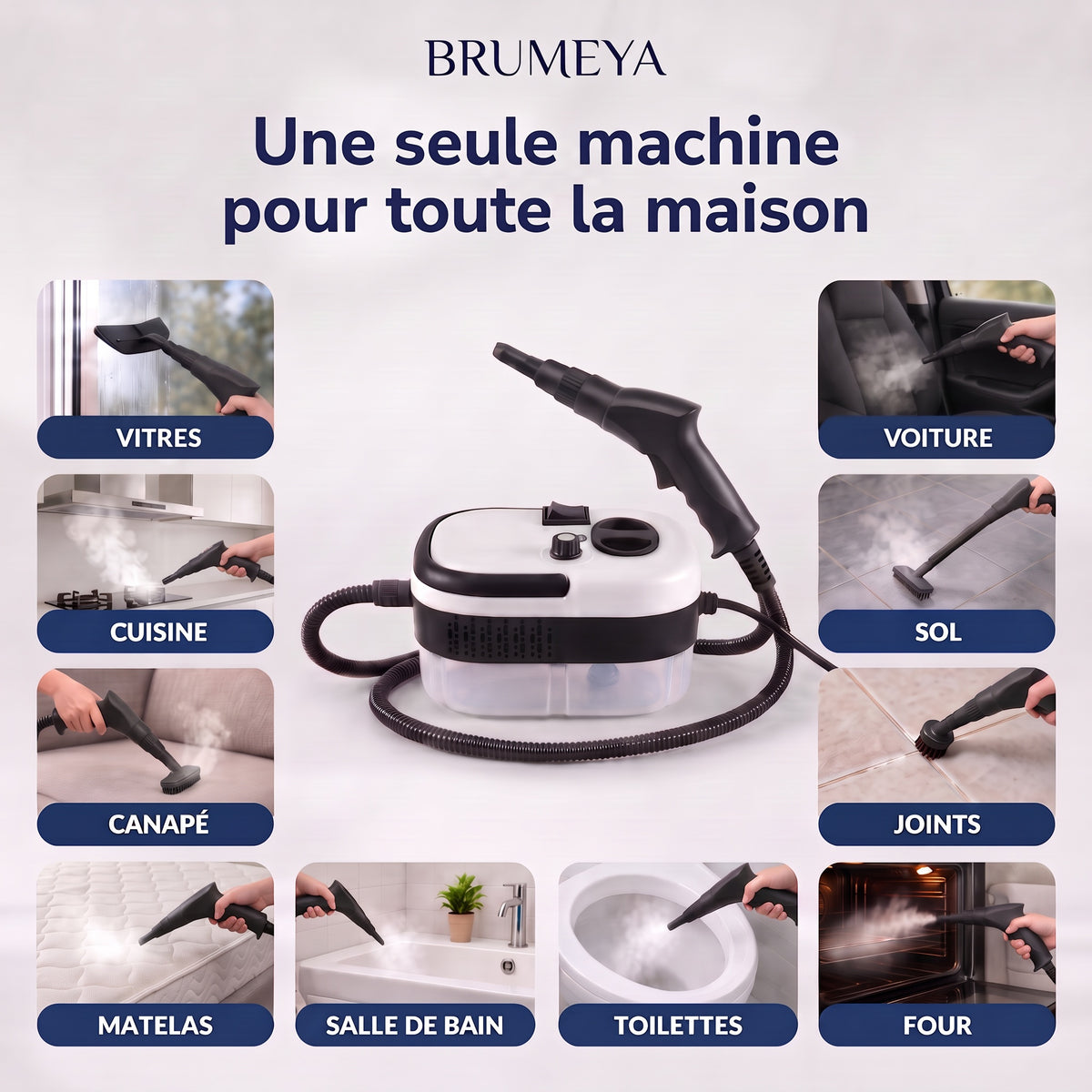 Une machine pour la maison et la voiture